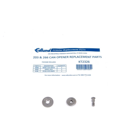 Edlund Knife & Gear Repair Kit], 1 x 1 each Case - Kitchen Equipment