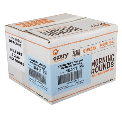 Ozery Bakery CRANBERRY ORANGE MORNING ROUNDS, 6 x 12.7 oz Case - DOT product image 6