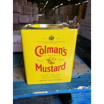 Colman's Dry Mustard Powder, 1 x 2 KG Case - DOT product image 3