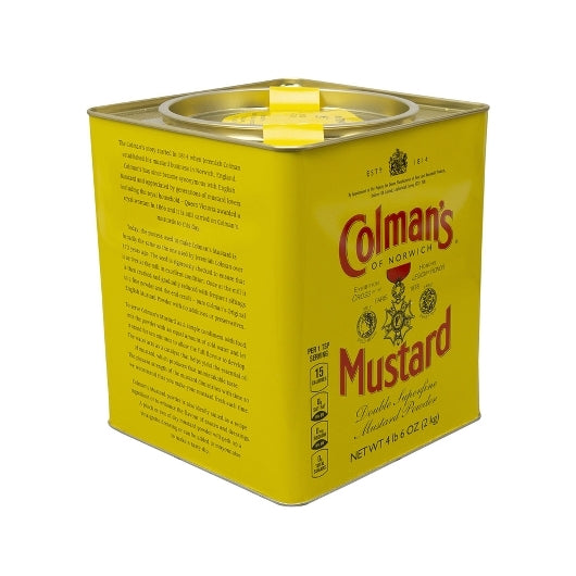 Colman's Dry Mustard Powder, 1 x 2 KG Case - DOT product image 2