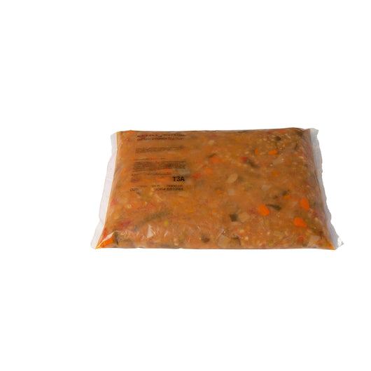 Kettle Cuisine Beef & Barley Vegetable Soup, 4 x 4 lb Case - Prepared Foods