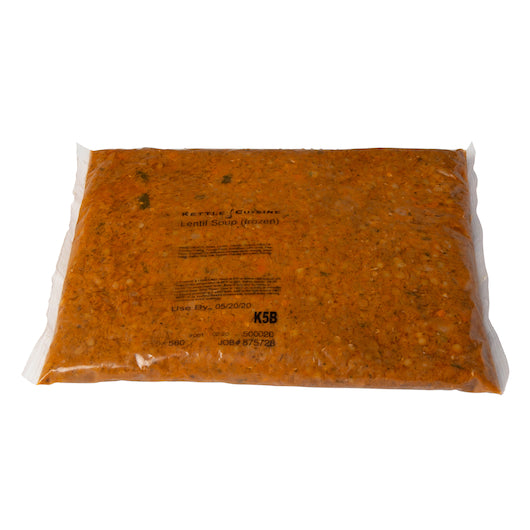 Kettle Cuisine Moroccan Inspired Lentil Soup, 4 x 4 lb Case - Prepared Foods