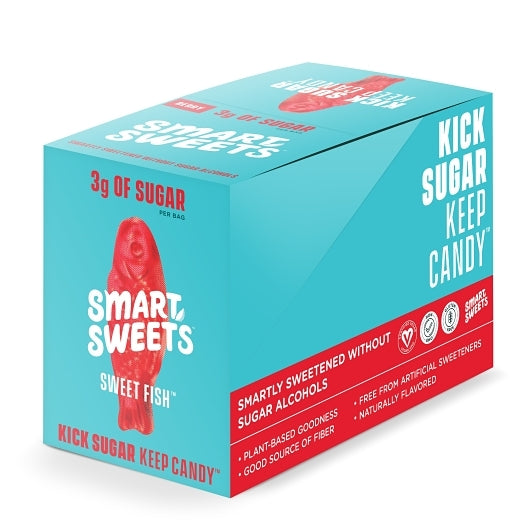 SmartSweets Sweet Fish Gummy Candy, 6 x 12 x 1.8 oz Case - DOT product image 2