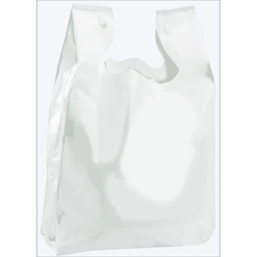 Command Packaging Plain Stock, White T-Shirt Plastic Bag 15x7x26, 1000 x 1000 each Case - Pantry Ingredients