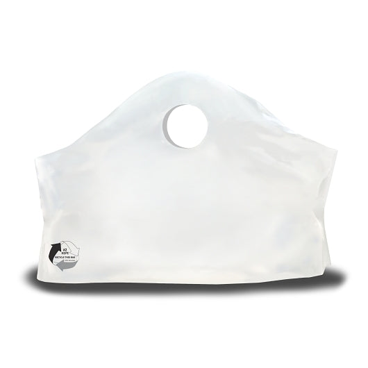 Pak-Sher Carry-Out Bag, 34X21X14 White, 1 x 250 each Case - Disposables