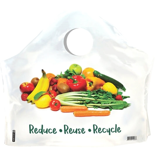 Command Packaging Stock Logo Reusable Wave Bag 18x18x6, 1 x 500 ct Case - Pantry Ingredients