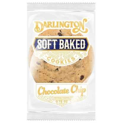 Darlington INDIVIDUALLY WRAPPED Chocolate Chip Cookie, 216 x 0.75 oz Case - Bakery & Desserts