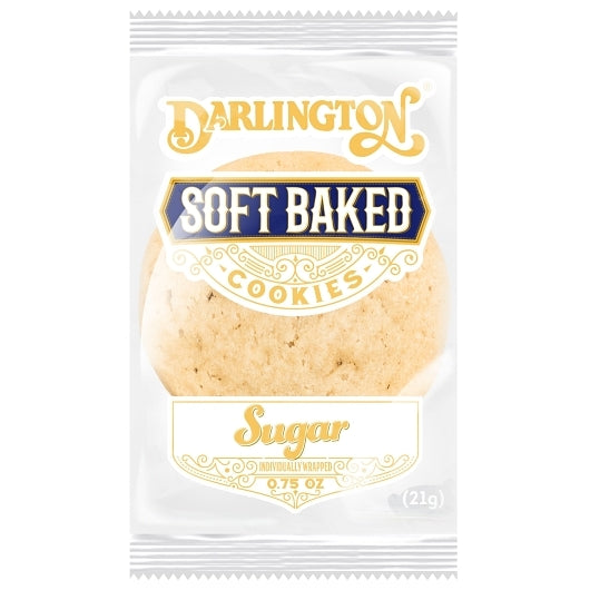 Darlington Individually Wrapped Sugar Cookie, 216 x 0.75 oz Case - Bakery & Desserts