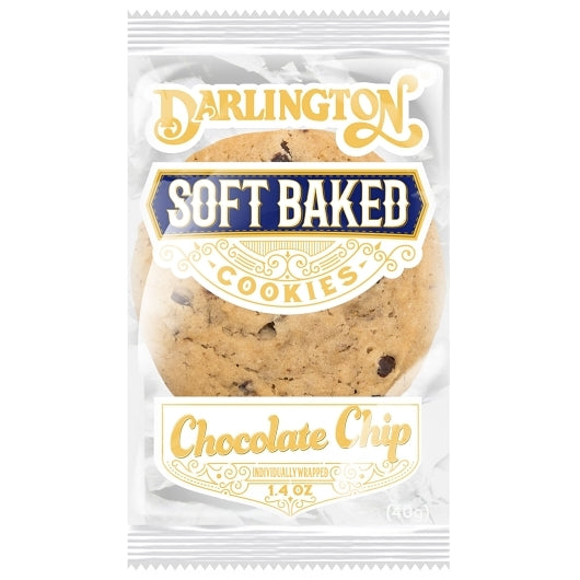 Darlington Individually Wrapped Chocolate Chip Cookie, 180 x 1 ct Case - Bakery & Desserts