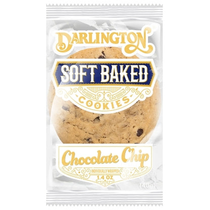 Darlington Individually Wrapped Chocolate Chip Cookie, 180 x 1 ct Case - Bakery & Desserts