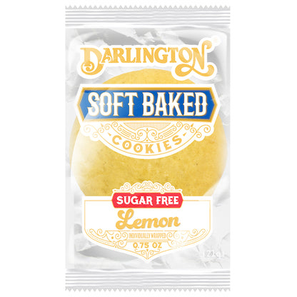 Sugar Free Soft Sugar Free Individually Wrapped Lemon Cookie, 106 x 1 ct Case - Bakery & Desserts