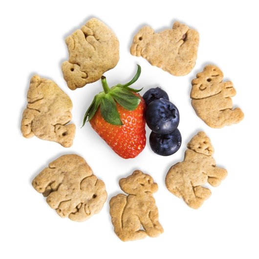 Appleways Mixed Berry Animal Crackers Bulk, 4 x 20 oz Case - DOT product image 2