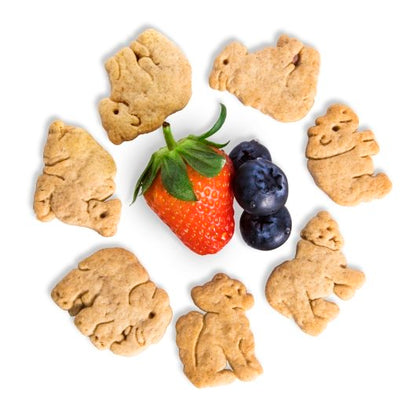 Appleways Mixed Berry Animal Crackers Bulk, 4 x 20 oz Case - DOT product image 2