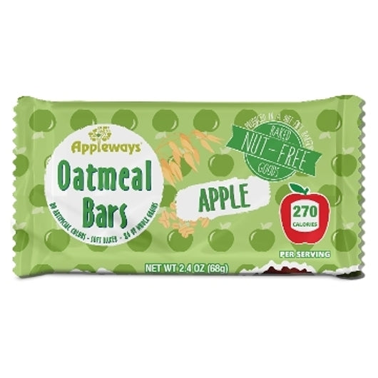Darlington Farms Simply Whole Grain Soft Baked Apple Oatmeal Bar, 160 x 1 ct Case - Snack Bars & Granola Bars