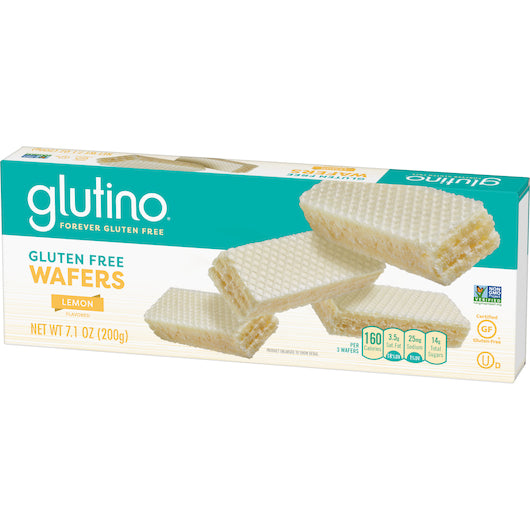 Glutino Lemon Wafers, 12 x 7.1 oz Case - DOT product image 3