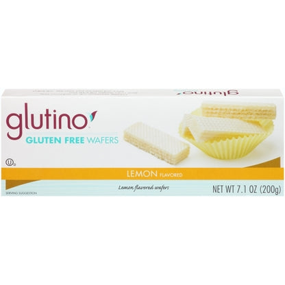 Glutino Lemon Wafers, 12 x 7.1 oz Case - DOT product image 2