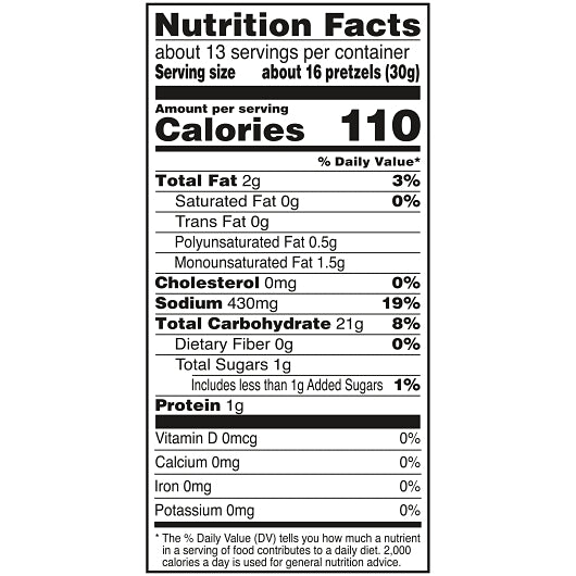 Glutino Gluten-Free Pretzel Twist Family Pack, 12 x 14.1 oz Case - DOT product image 4