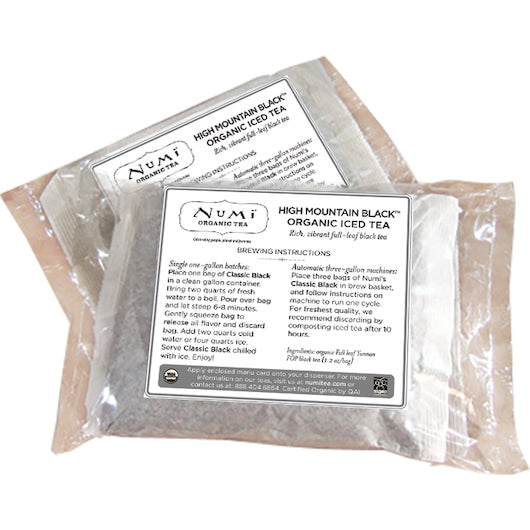 Numi Organic High MOUNTAIN BLACK ICED TEA, 24 x 1.2 oz Case - DOT product image 5