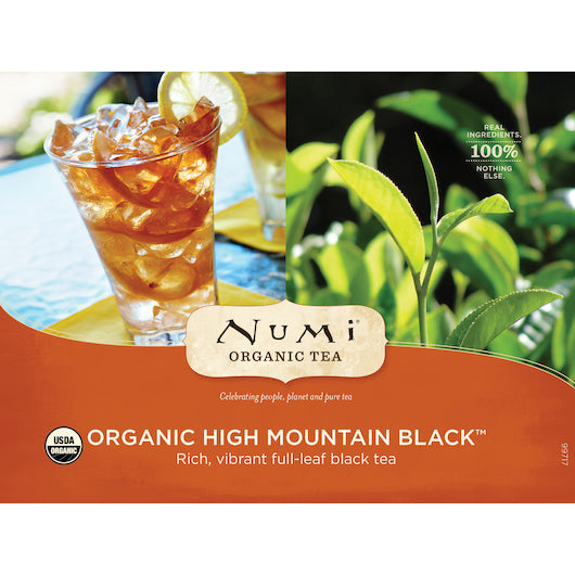 Numi Organic High MOUNTAIN BLACK ICED TEA, 24 x 1.2 oz Case - DOT product image 6