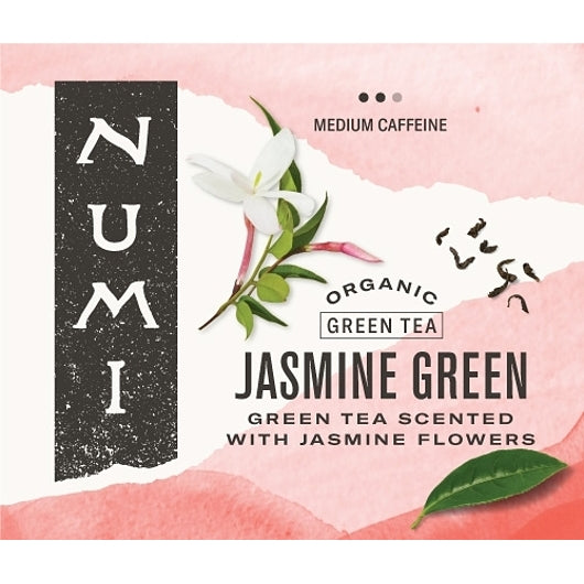 Numi Organic Tea JASMINE GREEN TEA, 1 x 100 ct Case - DOT product image 2
