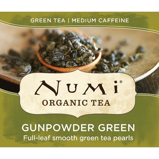 Numi Organic Tea GUNPOWDER GREEN TEA TEA BAGS, 1 x 0.73 lb Case - DOT product image 2