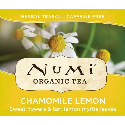 Numi Organic Tea CHAMOMILE LEMON HERBAL TEA, 1 x 100 ct Case - DOT product image 3