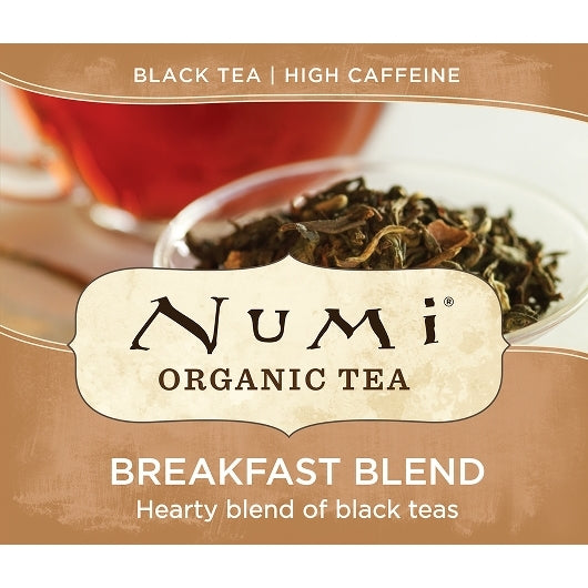 Numi Organic Tea BREAKFAST BLEND BLACK TEA, 1 x 100 ct Case - DOT product image 3