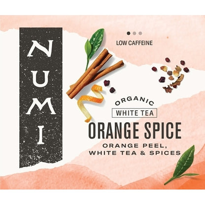 Numi Organic Tea ORANGE SPICE WHITE TEA, 1 x 0.9 lb Case - DOT product image 2