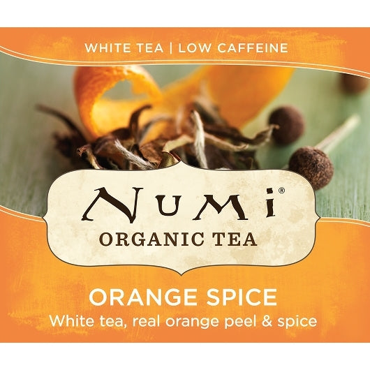 Numi Organic Tea ORANGE SPICE WHITE TEA, 1 x 0.9 lb Case - DOT product image 3