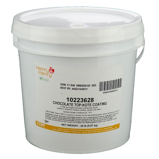 Henry And Henry Chocolate Top Kote Icing, 1 x 20 lb Case - DOT product image 4