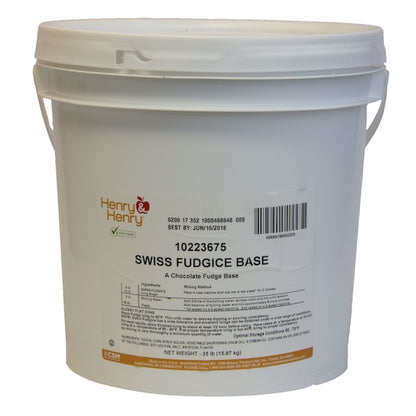 Csm Bakery Chocolate Swiss Fudge Icing, 1 x 35 lb Case - Bakery & Desserts