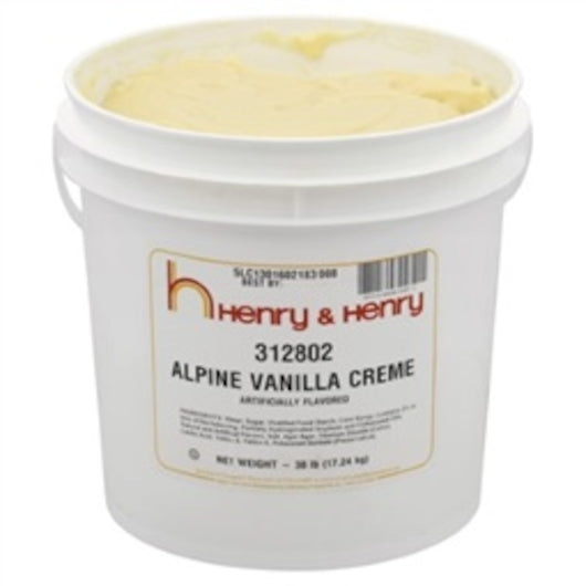 Henry And Henry Alpine Vanilla Crème, 1 x 38 lb Case - DOT product image 4
