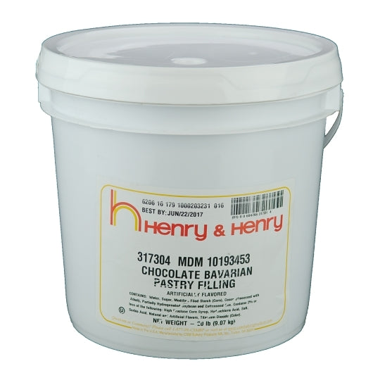 Henry And Henry Bavarian Chocolate Filling, 1 x 20 lb Case - DOT product image 3