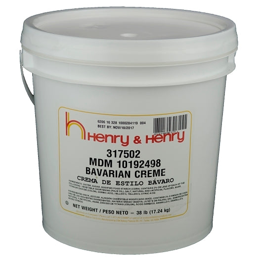 Henry And Henry Bavarian Creme Filling, 1 x 38 lb Case - DOT product image 5