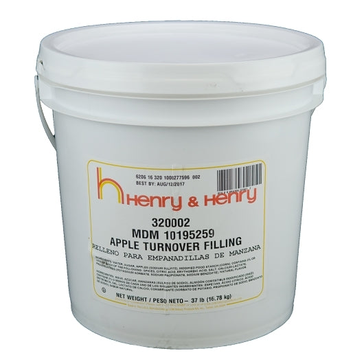 Henry And Henry Apple Turnover Filling, 1 x 37 lb Case - DOT product image 3