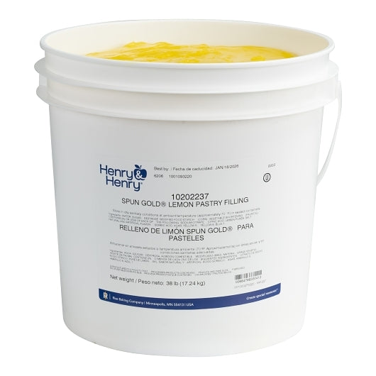 Henry And Henry Spun Gold Lemon Filling, 1 x 38 lb Case - DOT product image 4