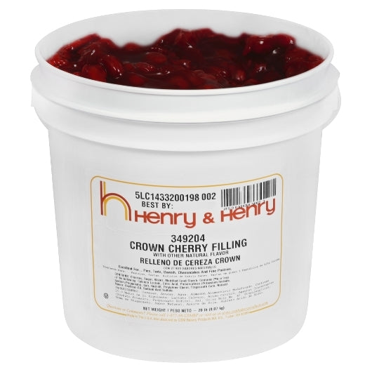 Henry And Henry Crown Cherry Filling, 1 x 20 lb Case - DOT product image 4