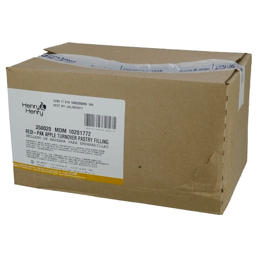 Henry & Henry Redi-Pak Apple Turnover Filling, 12 x 2 lb Case - DOT product image 4