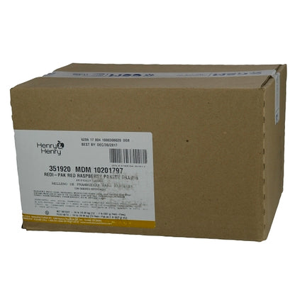 Henry & Henry Redi-Pak Red Raspberry Filling, 12 x 2 lb Case - DOT product image 4