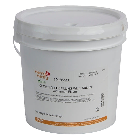 Henry And Henry Crown Apple Filling, 1 x 18 lb Case - DOT product image 3