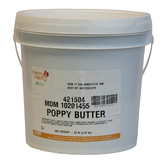 Henry And Henry Heavy Duty Poppy Butter, 1 x 22 lb Case - DOT product image 4