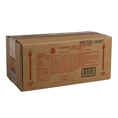 Day N Night Individually Wrapped Personal Size Cheese Pizza, 20 x 9.5 oz Case - DOT product image 4