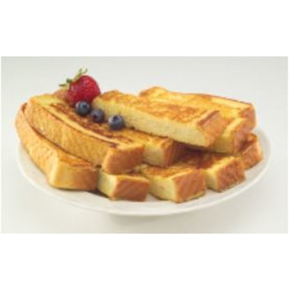 Krusteaz 3/4" Whole Grain Thick French Toast, 6 x 2.557 oz Case - Breads, Rolls & Buns