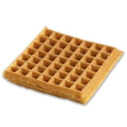 Krusteaz Whole Grain Belgian Waffles, 8 x 2.399 oz Case - Breakfast Foods