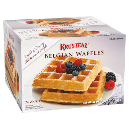 Krusteaz Original Belgian Waffle, 1 x 24 x 1.57 oz Case - DOT product image 2