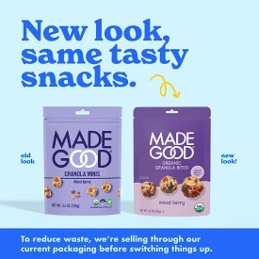 MadeGood Mixed Berry Granola Minis, 6 x 3.5 oz Case - DOT product image 4