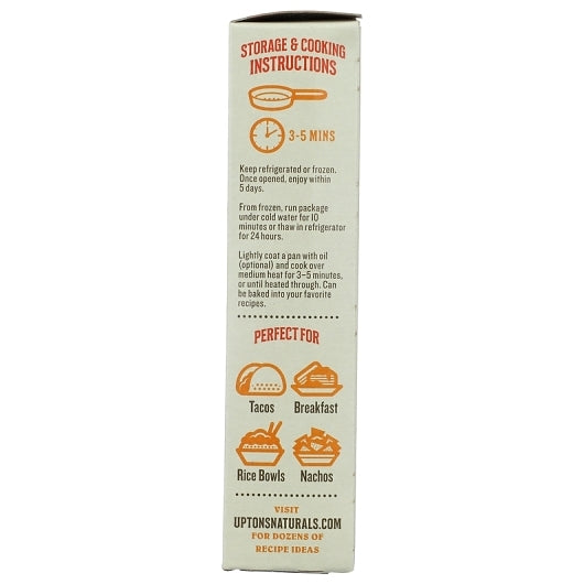 Upton's Naturals SEITAN Chorizo, 6 x 8 oz Case - DOT product image 6