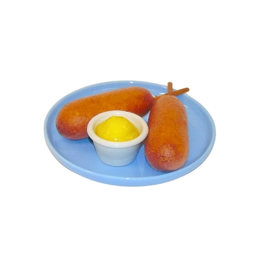 Broaster Foods Jumbo Pork & Beef Corn Dogs, 1 x 12 lb Case - Frozen Snacks & Appetizers - image 2