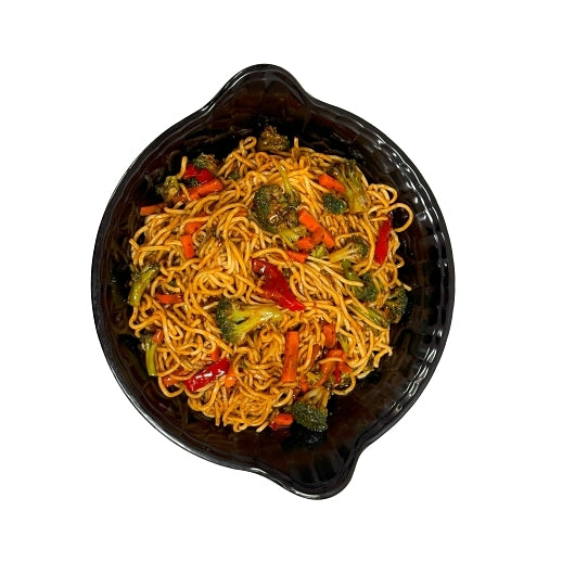 InnovAsian Cuisine Shanghai Noodle with Vegetables, 4 x 3.625 lb Case - Frozen Vegetables & Sides