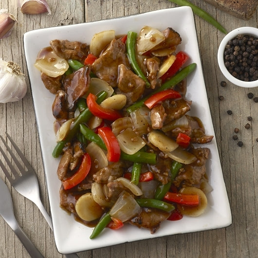 InnovAsian Cuisine Black Pepper Steak, 3 x 5.19 lb Case - DOT product image 5